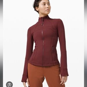 Lululemon Red Merlot Define Jacket - Luon